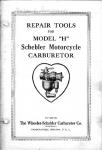 Schebler Carburetor Tools