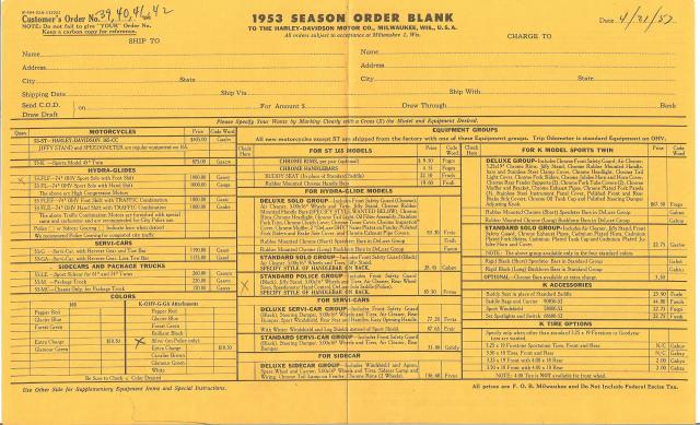 1953 orderblank